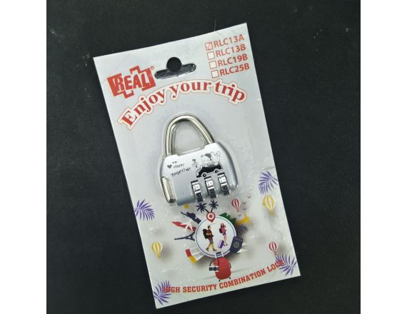 Ổ KHÓA SỐ MINI CHO TÚI XÁCH, VALI HÌNH GIỎ XÁCH RLC13A
